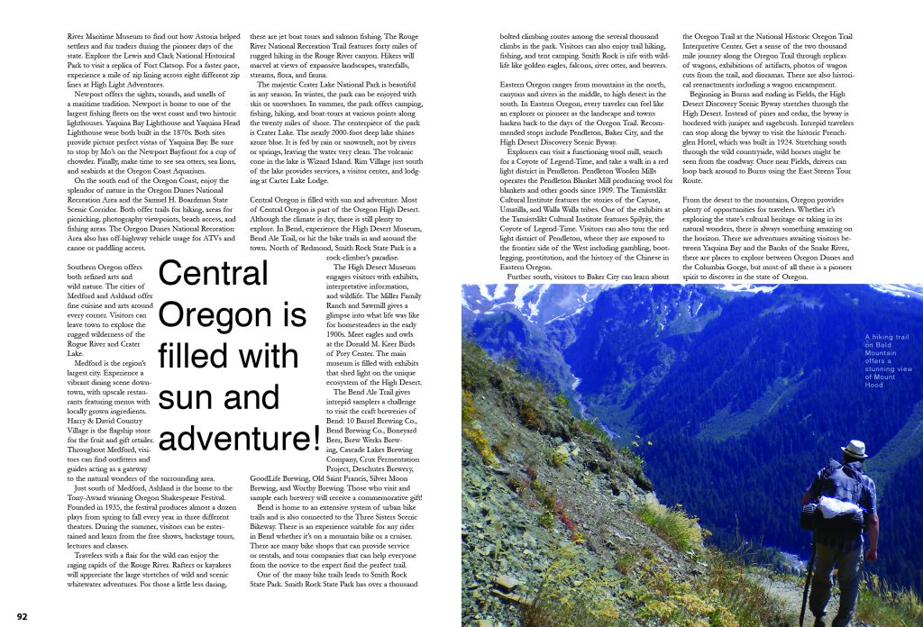 Exploring Oregon Spread 3