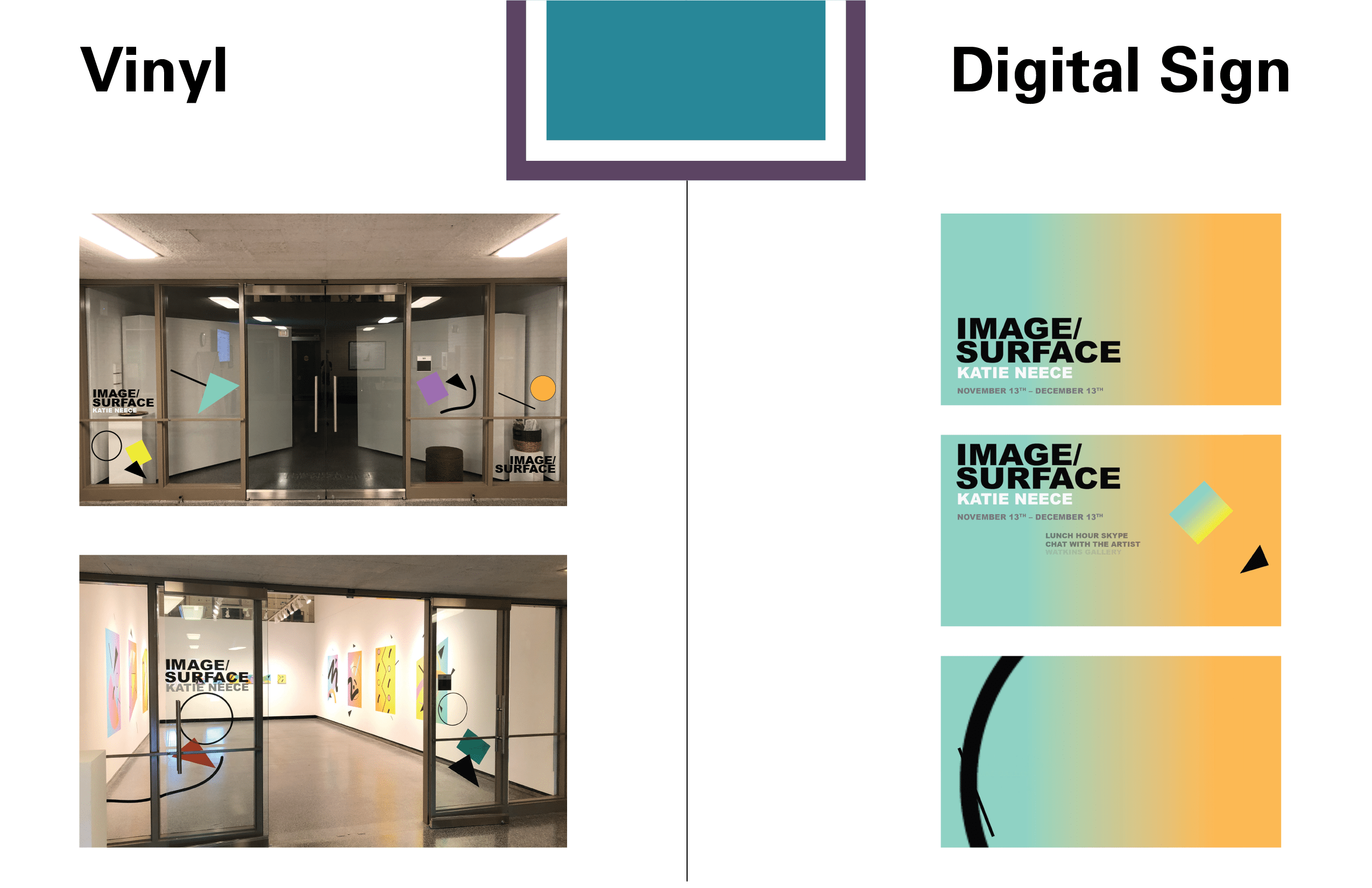 Image/Surface Vinyl Design and Animation Snapshots