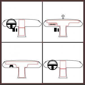Initial experimentation with different dashboard layouts